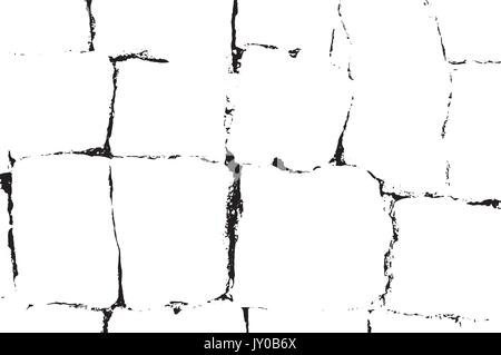 Brick texture. Grunge stone packground. Vector pattern. Stock Vector