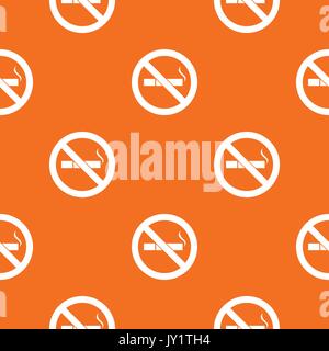 No smoking sign pattern seamless Stock Vector