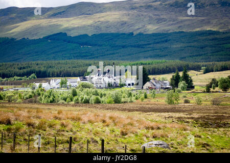 Dalwhinnnie Distillery, Dalwhinnie, Scotland Stock Photo