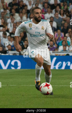 Madrid, Spain. 16th Aug, 2017. Carvajal. Credit: Jorge Gonzalez/Pacific Press/Alamy Live News Stock Photo