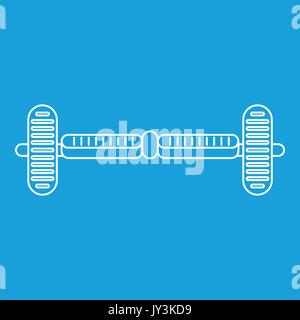 Hover board gyro pod icon, outline style Stock Vector