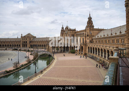 Plaza de España, Seville, Spain Stock Photo