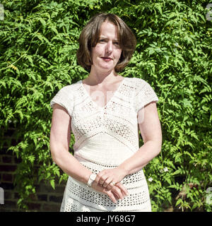 Fi Glover, English radio presenter photographed at her home in London, England, United Kingdom. Stock Photo