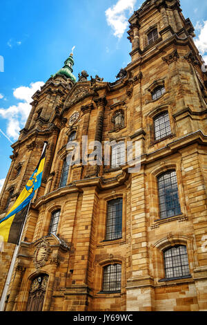 The baroque Basilica of the Fourteen Holy Helpers is one of the country’s best-known pilgrimage sites, Upper Franconia, Bavaria, Germany Stock Photo