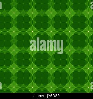 Overlay Pattern.Good for Banners, Flyer, Cover, Wrapping Paper. Repeating Stylish True Green Ornament. Stock Vector