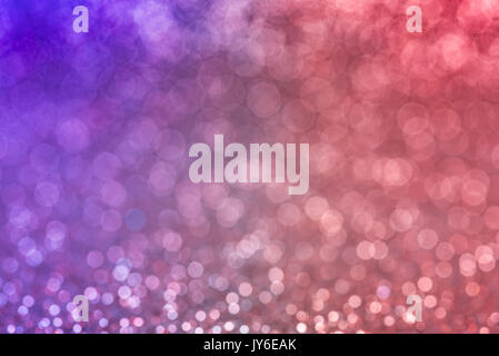 Abstract defocused blue and pink background for christmass cards Stock Photo