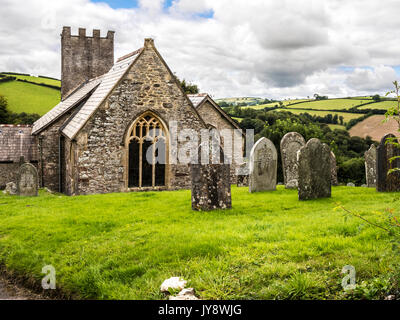 St.Peter's Church in Exton, Somerset. Stock Photo