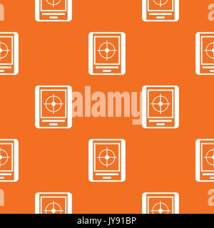 Radar pattern seamless Stock Vector