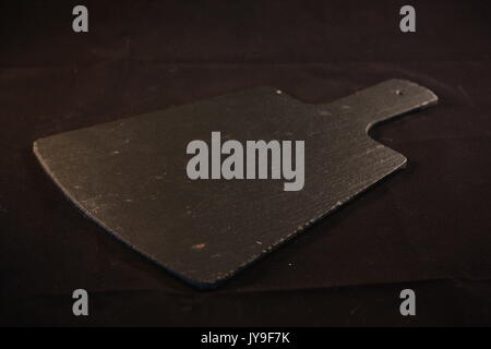 Slate chopping board Stock Photo