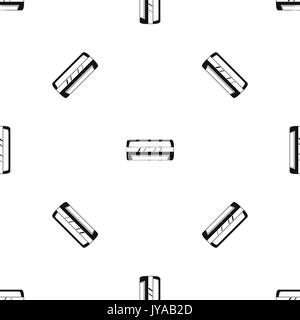 Conditioning split system pattern seamless black Stock Vector