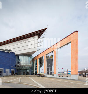 goteborg Opera house with summer outdoor dining terrace in Gothenburg ...