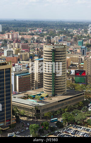 The building of Hilton Hotel at Nairobi capital of Kenya Stock Photo ...