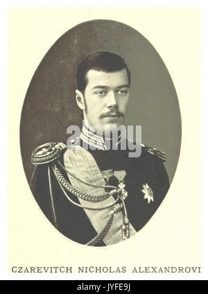 MECHELIN(1894) p153 CZAREVITCH NICHOLAS ALEXANDROVI Stock Photo
