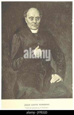 Portrait Of Finnish National Poet Johan Ludvig Runeberg Painted By 