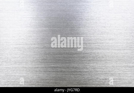 shiny metal brushed plate background Stock Photo