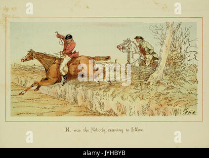 ABC of fox hunting (Plate 14) BHL22810427 Stock Photo