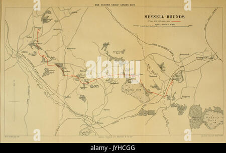 A history of the Meynell hounds and country, 1780 1901 BHL20566187 Stock Photo