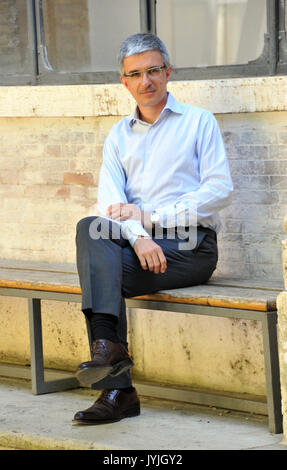 Literature Festival Photocall  Featuring: Francesco Ursini Where: Rome, Italy When: 17 Jul 2017 Credit: IPA/WENN.com  **Only available for publication in UK, USA, Germany, Austria, Switzerland** Stock Photo