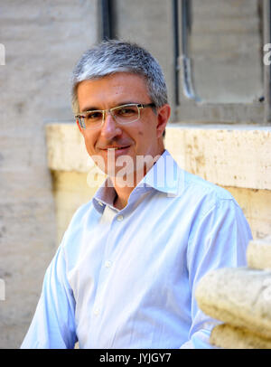 Literature Festival Photocall  Featuring: Francesco Ursini Where: Rome, Italy When: 17 Jul 2017 Credit: IPA/WENN.com  **Only available for publication in UK, USA, Germany, Austria, Switzerland** Stock Photo