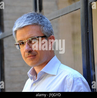 Literature Festival Photocall  Featuring: Francesco Ursini Where: Rome, Italy When: 17 Jul 2017 Credit: IPA/WENN.com  **Only available for publication in UK, USA, Germany, Austria, Switzerland** Stock Photo