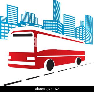 City bus Stock Vector