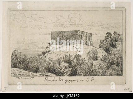 A Powder Magazine in Central Park (from Scenes of Old New York) MET DP818536