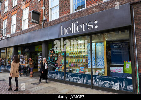 Heffers Bookshop, Trinity Street, Cambridge, UK Stock Photo