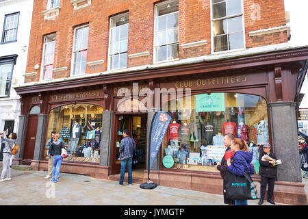 Ryder And Amies Shirtmakers And Supplier Of Official University Clothing, Kings Parade, Cambridge, UK Stock Photo