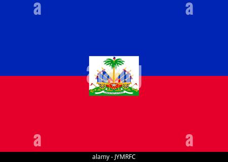 Flag of Haiti Stock Vector
