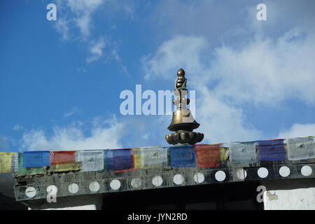 Muktinath Temple, a sacred place for both Buddhists and Hindus in Nepal Stock Photo