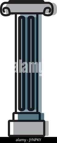classical wedding column beautiful ornament Stock Vector