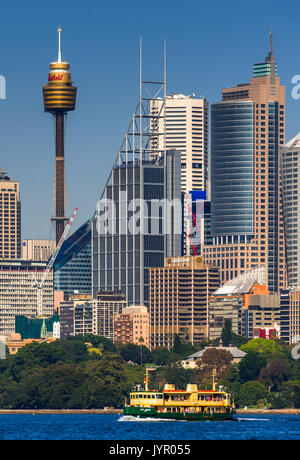 Sydney city skyline, New South Wales, Australia. Stock Photo