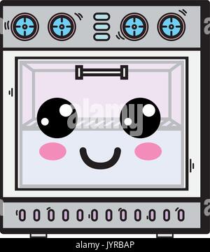 https://l450v.alamy.com/450v/jyrbap/kawaii-cute-happy-oven-technology-jyrbap.jpg