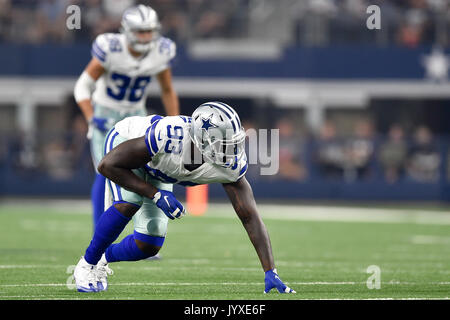 August 19, 2017: Dallas Cowboys running back Ezekiel Elliott #21 practices  before an NFL football game between the Indianapolis Colts and the Dallas  Cowboys at AT&T Stadium in Arlington, TX Dallas defeated