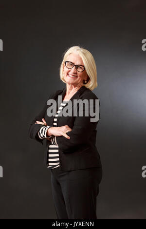 Edinburgh, Scotland, UK. 20th Aug, 2017. Day 9 Edinburgh International Book Festival. Pictured: Ann Pettifor, UK-based analyst of the global financial system, director of Policy Research in Macroeconomics a network of economists. Credit: Pako Mera/Alamy Live News Stock Photo