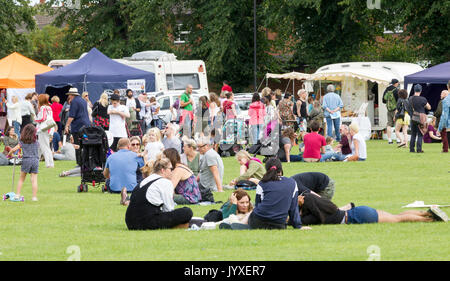 Northampton, UK. 20th Aug, 2017. The Umbrella Fair. The Racecourse ...