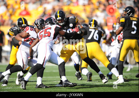 Pittsburgh, USA. 20th Aug, 2017. David Johnson #82 during the