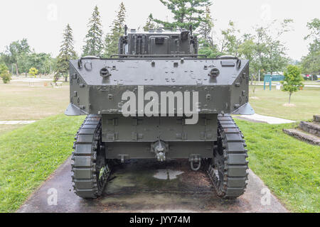 US M5A1 Stuart Light Tank Stock Photo