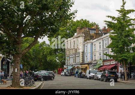 Regent's Park Road, Primrose Hill, London UK Stock Photo