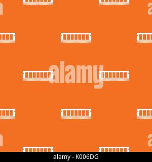 DVD RAM module for the personal computer pattern seamless Stock Vector