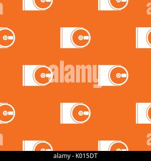 DVD drive open pattern seamless Stock Vector