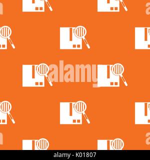 Quality control pattern seamless Stock Vector