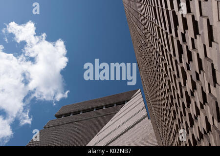 Low angle view of Tate Modern, Switch House London Stock Photo
