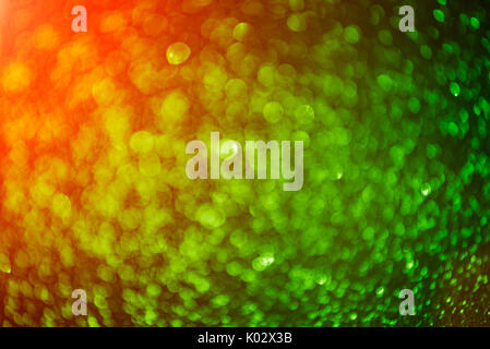 Green abstract blurred defocused background Stock Photo