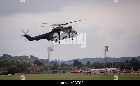 Puma helicopter Stock Photo