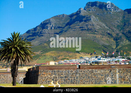 Castle of Good Hope Outer Walls - Cape Town - South Africa Stock Photo