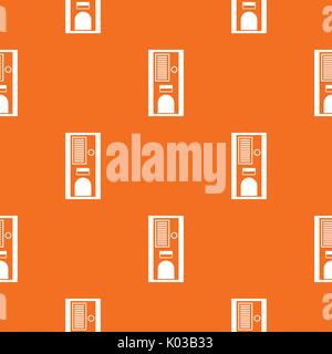 Coffee vending machine pattern seamless Stock Vector