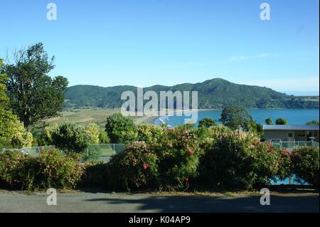 Hicks Bay, North Island, New Zealand Stock Photo