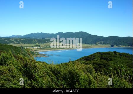 Hicks Bay, North Island, New Zealand Stock Photo