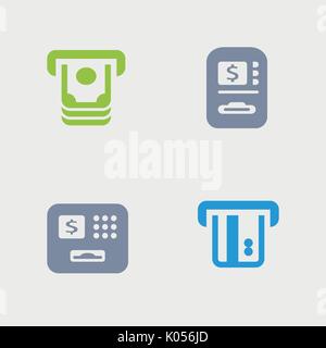 A set of 4 professional, pixel-perfect vector icons designed on a 32x32 pixel grid. Stock Vector